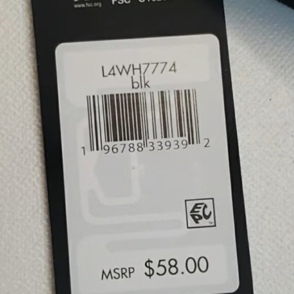 KARL LAGERFELD Women's Cap Paris Adjustable Fitted BLACK BRAND-NEW w/tag - Picture 13 of 13